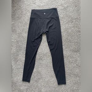 Lululemon black leggings size 6